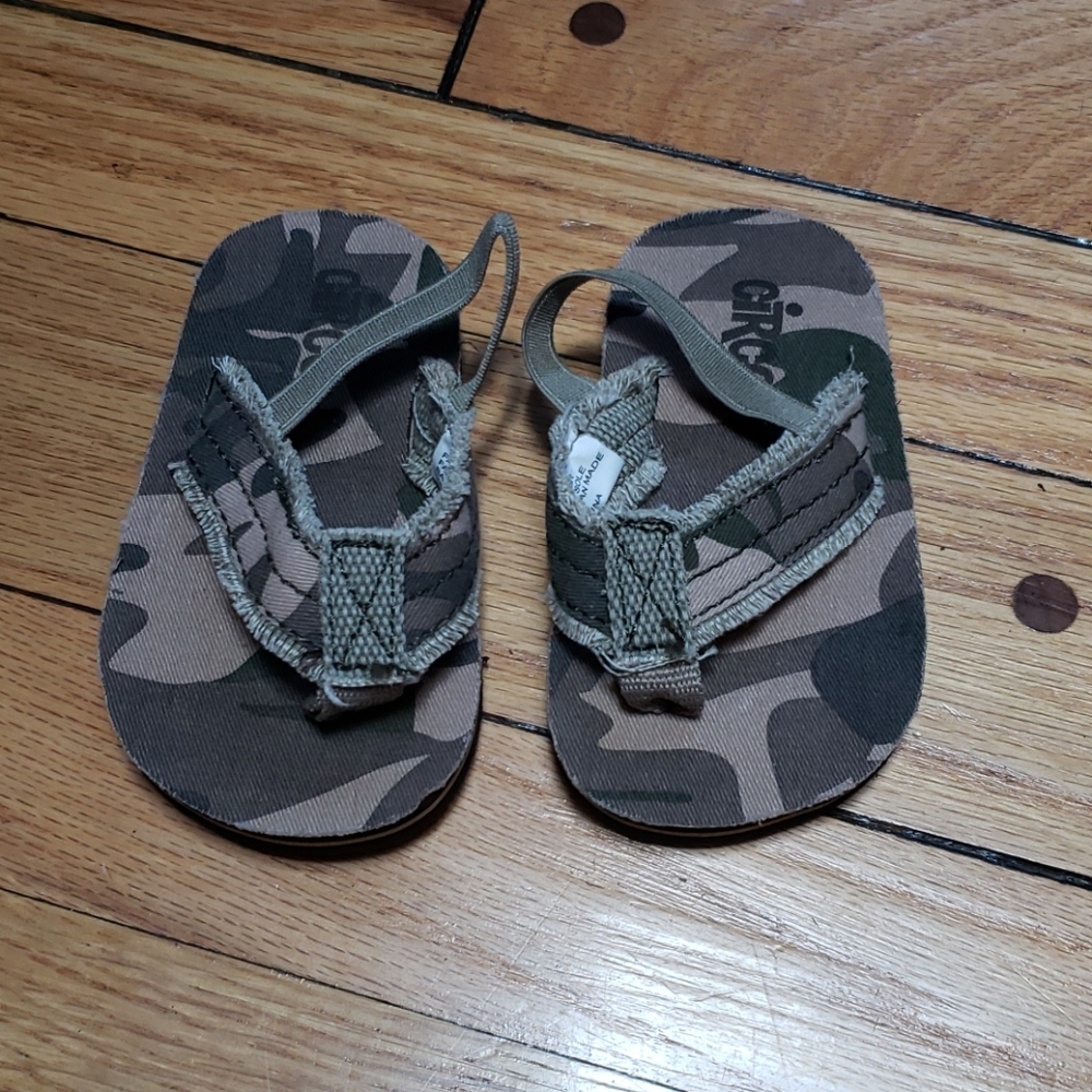Camo Flip Flops